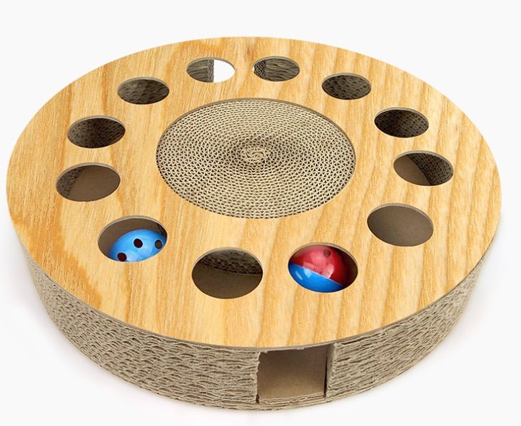 Cat Entertainment Scratch Board - Tabby n Co