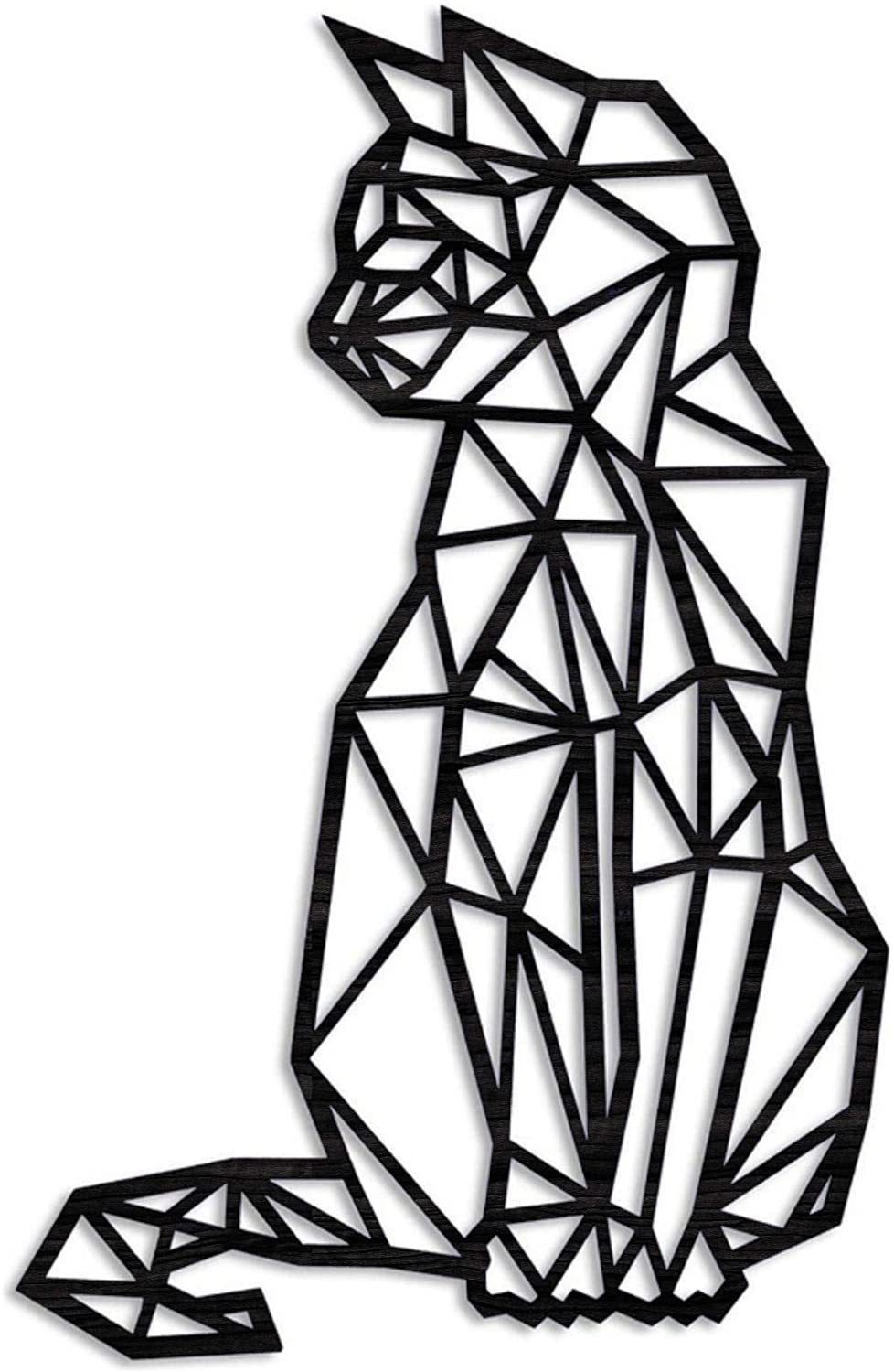 Cat Metal Wall Art - Tabby n Co