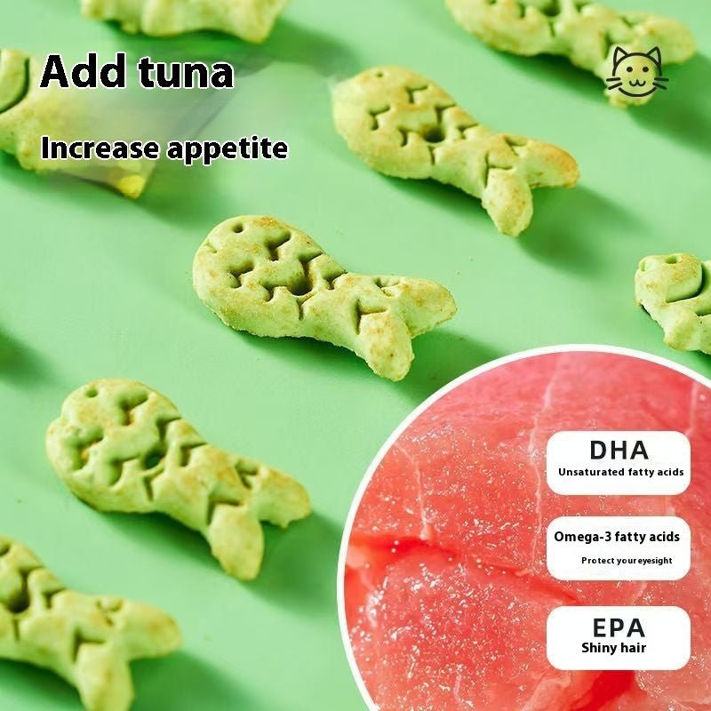 Cat Natural Fish Biscuits - Tabby n Co