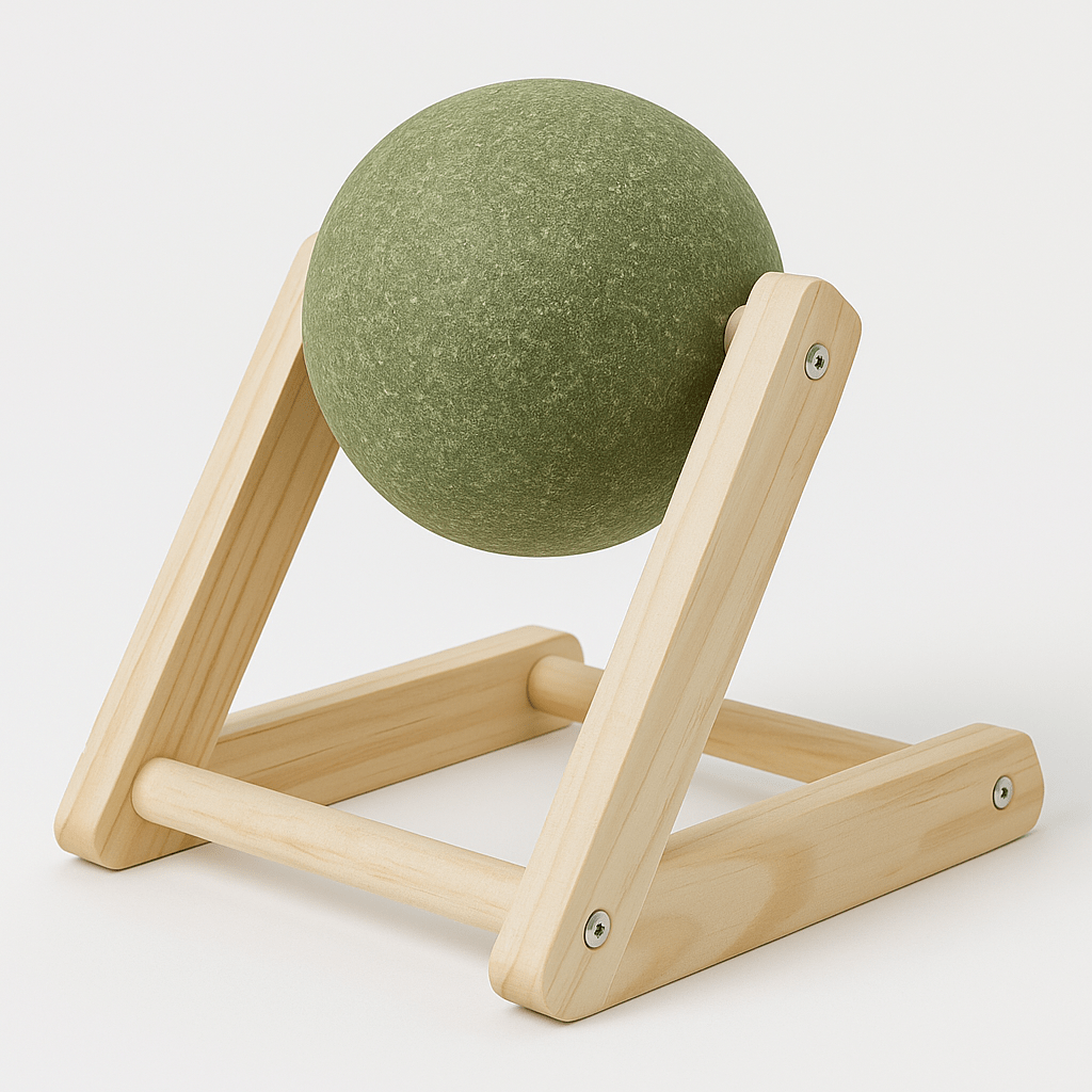 Catnip Chew & Play Ball - Tabby n Co