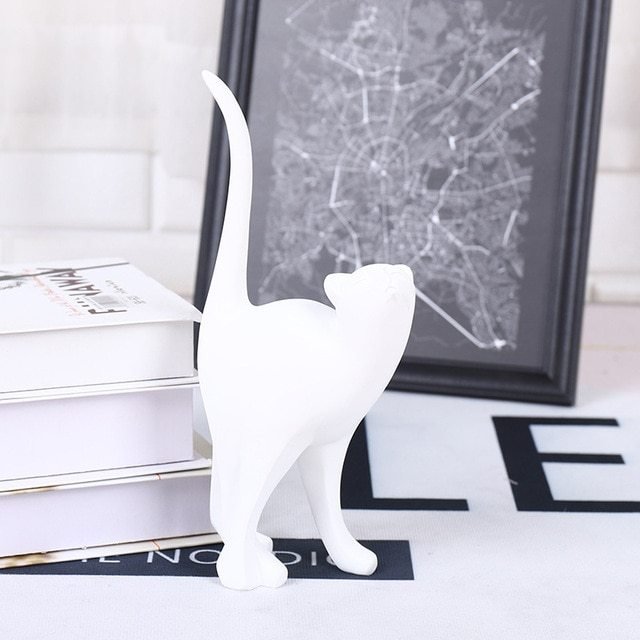 Hand - crafted Mini Cat Figurines - Tabby n Co