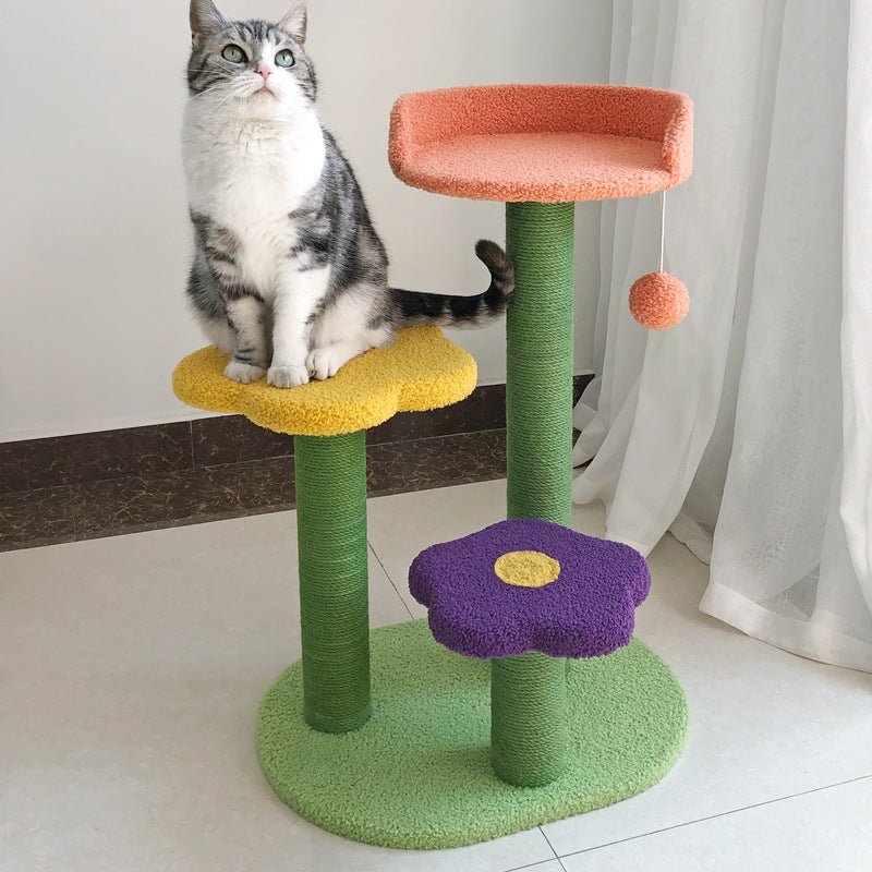 Premium Cat Tower & Scratching Post - Tabby n Co