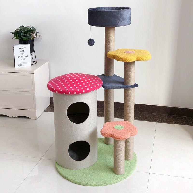 Premium Cat Tower & Scratching Post - Tabby n Co