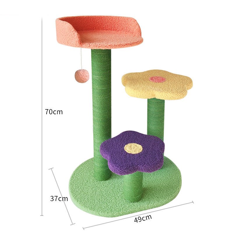 Premium Cat Tower & Scratching Post - Tabby n Co